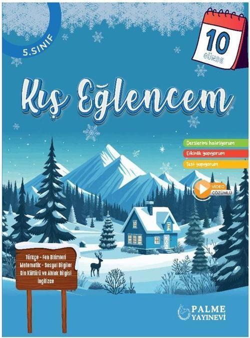 5. Sınıf 10 Günde Kış Eğlencem (Yarıyıl Tatil Kitabı)
