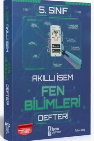 5. Sınıf Akıllı İsem Fen Bilimleri Defteri
