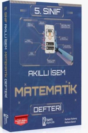 5. Sınıf Akıllı İsem Matematik Defteri
