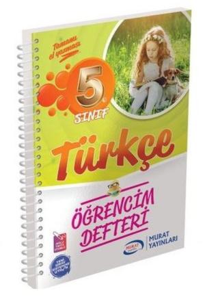 5. Sınıf Türkçe Öğrencim Defteri