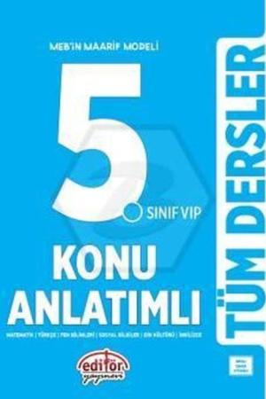 5.Sınıf Vıp Tüm Dersler Konu Anlatımlı