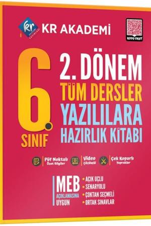 6. Sınıf 2. Dönem Tüm Dersler Yazılılara Hazırlık Kitabı
