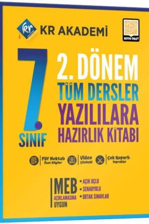 7. Sınıf 2. Dönem Tüm Dersler Yazılılara Hazırlık Kitabı