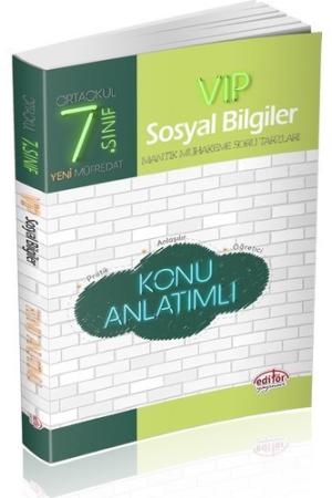 7. Sınıf Vip Sosyal Bilgiler Konu Anlatımlı