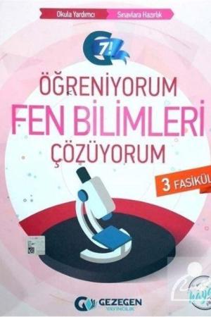 7.Sınıf Öğreniyorum Fen Bilimleri Çözüyorum (3 Fasikül)