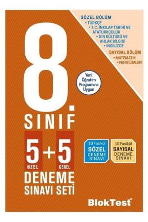 8. Sınıf Deneme Sınav Seti (5+5)