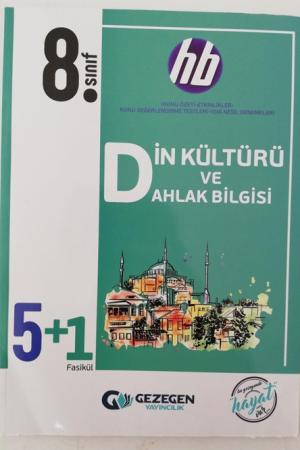 8. Sınıf Din Kültürü ve Ahlak Bilgisi 5+1 HB