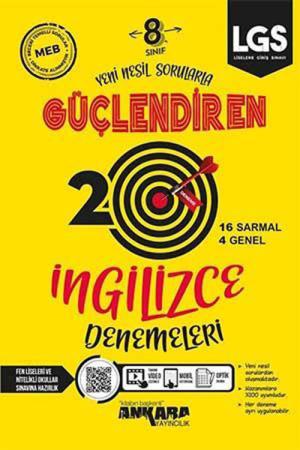 8. Sınıf Güçlendiren İngilizce 20 Deneme