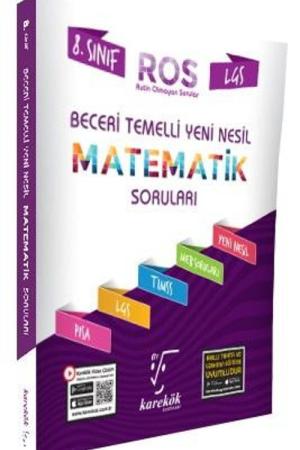 8. Sınıf LGS Beceri Temelli Yeni Nesil Ros Matematik Soruları