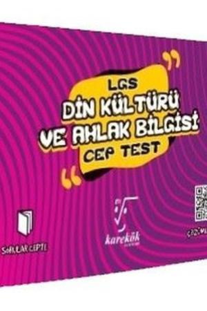 8. Sınıf LGS Cep Test Din Kültürü ve Ahlak Bilgisi