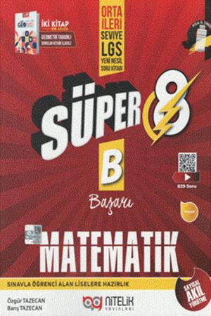 8. Sınıf Süper Matematik Yeni Nesil Soru Kitabı