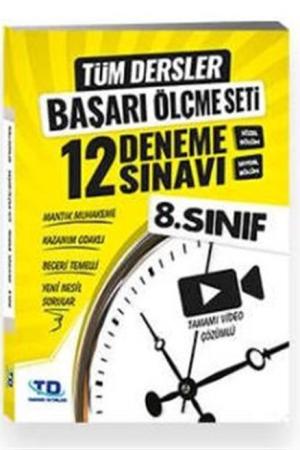 8. Sınıf Tüm Dersler Başarı Ölçme Seti 6 Deneme Sınavı