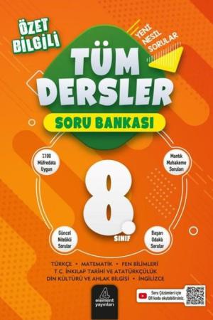 8. Sınıf Tüm Dersler Soru Bankası