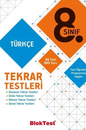 8. Sınıf Türkçe Tekrar Testleri