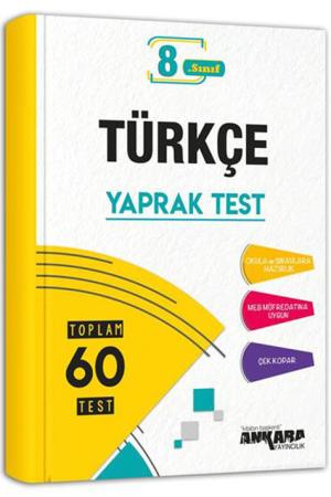 8. Sınıf Türkçe Yaprak Test