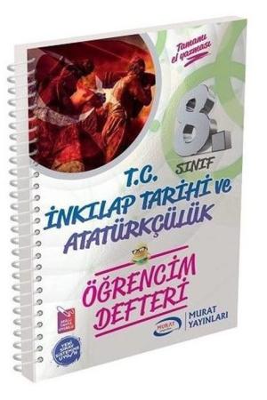 8.Sınıf T.C. İnkılap Tarihi ve Atatürkçülük Öğrencim Defteri