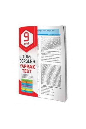 9. Sınıf Tüm Dersler Yaprak Test
