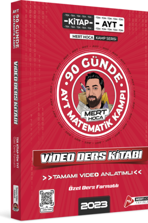 90 Günde AYT Matematik Kampı Video Ders Kitabı