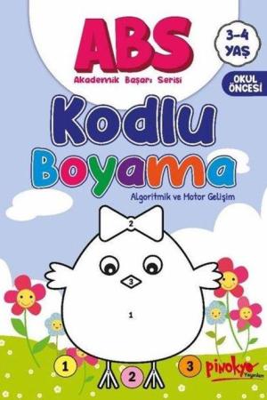 ABS 3-4 Yaş Kodlu Boyama