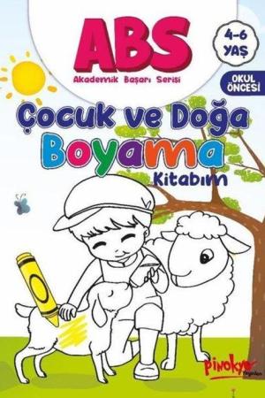 ABS 4-6 Yaş Çocuk ve Doğa Boyama Kitabım