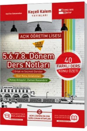 Açık Öğretim Lisesi Tüm Dersler 5. 6. 7. 8. Dönem Ders Notları