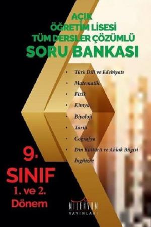 Açıköğretim Lisesi 9. Sınıf Tüm Dersler Çözümlü Soru Bankası