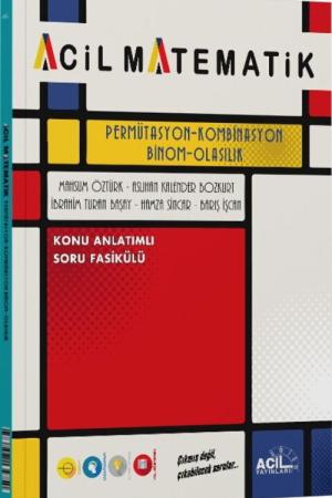Acil Matematik Permütasyon Kombinasyon Binom Olasılık