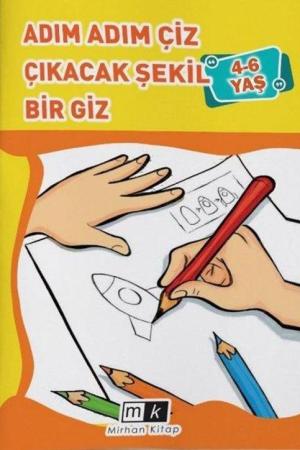 Adım Adım Çiz Çıkacak Şekil Bir Giz (4-6 Yaş)