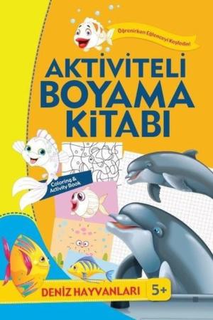 Aktiviteli Boyama Kitabı - Deniz Hayvanları