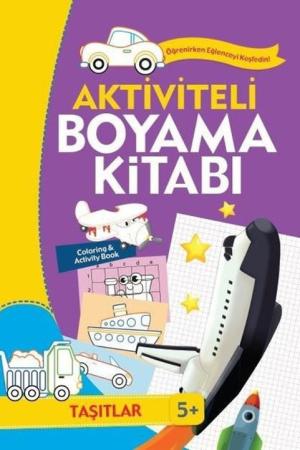Aktiviteli Boyama Kitabı - Taşıtlar