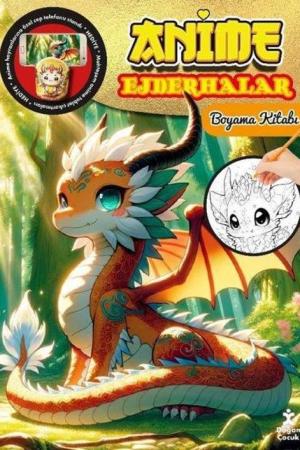 Anime Ejderhalar Boyama Kitabı