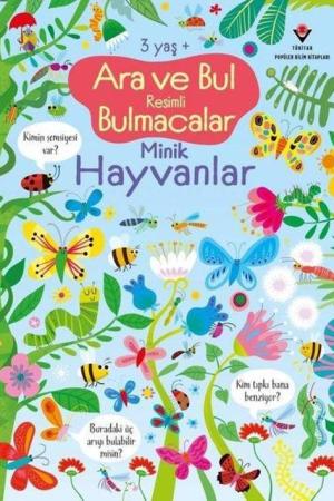 Ara ve Bul Resimli Bulmacalar Minik Hayvanlar