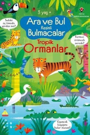 Ara ve Bul Resimli Bulmacalar Tropik Ormanlar