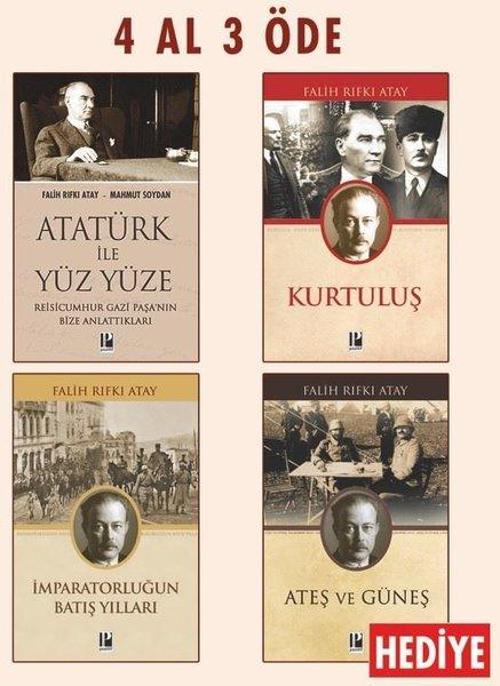 Atatürk İle Yüz Yüze-Kurtuluş-İmparatorluğun Batış Yılları-4 Al 3 Öde Seti 2 (Ateş Ve Güneş Hediye)