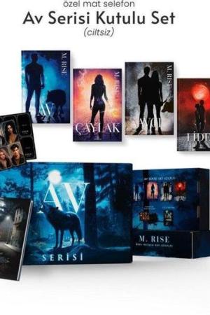 Av Serisi 4 Kitaplık Hediyeli Özel Kutu (Karton Kapak)