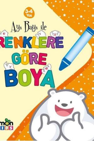 Ayı Bayı İle Renklere Göre Boya (3-4 Yaş)