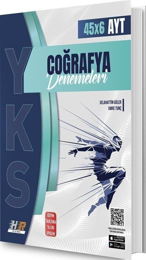 AYT Coğrafya 45x6 Denemeleri