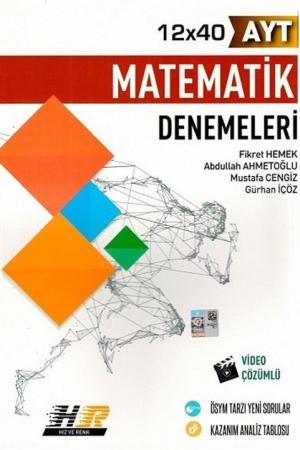 AYT Matematik 12x40 Denemeleri