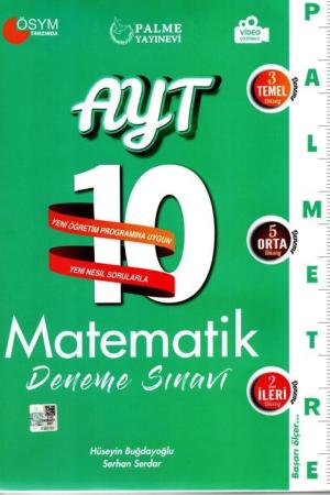 AYT Matematik Palmetre 10'lu Deneme Sınavı