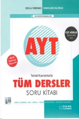 AYT Tüm Dersler Soru Kitabı Eşit Ağırlık