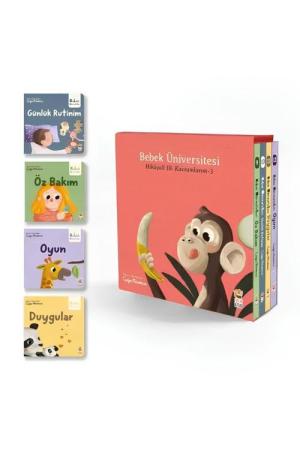 Bebek Üniversitesi / Hikayeli İlk Kavramlarım 3 (4 Kitap Set)