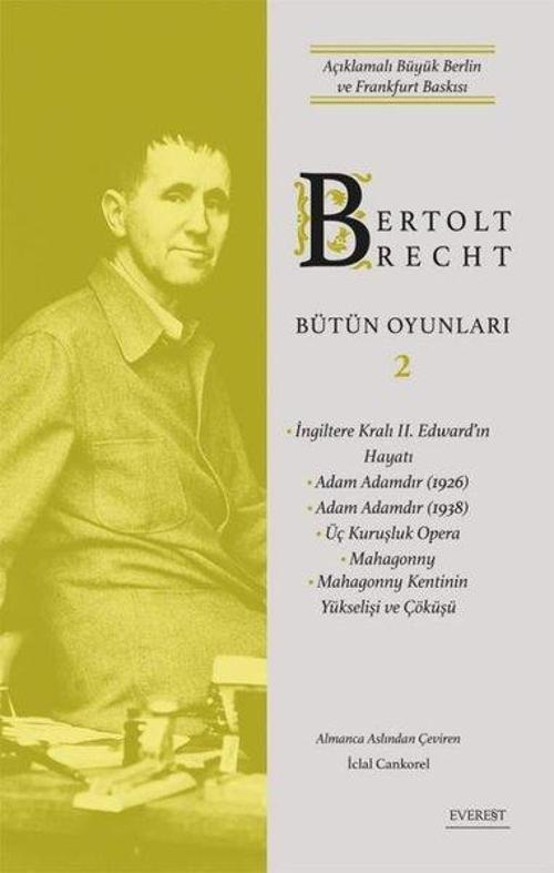 Bertolt Brecht Bütün Oyunları 2 (Ciltli)