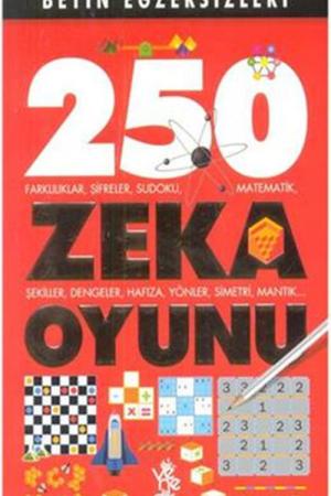 Beyin Egzersizleri 2 / 250 Zeka Oyunu (4-6 Yaş)