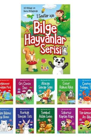 Bilge Hayvanlar Serisi (10 Kitap+Soru Kitapçığı)