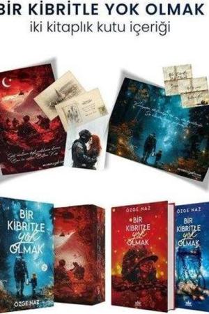 Bir Kibritle Yok Olmak İki Kitaplık Hediyeli Özel Kutu (Ciltli)
