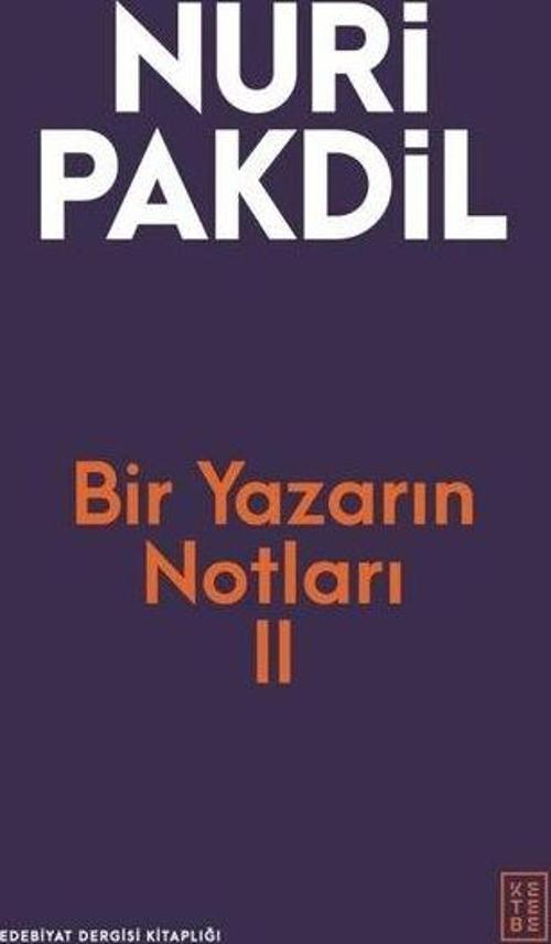 Bir Yazarın Notları 2