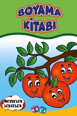 Boyama Kitabı / Sebzeler Meyveler (5-6 Yaş)