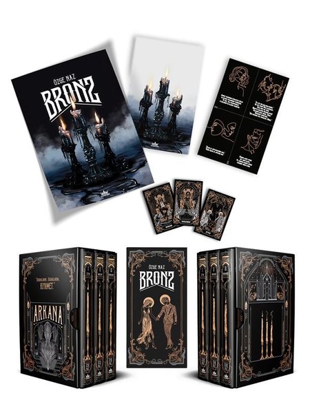 Bronz Serisi 3 Kitaplık Hediyeli Kutu