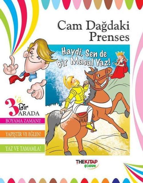 Cam Dağdaki Prenses (Üçü Bir Arada Etkinlik Kitabı)