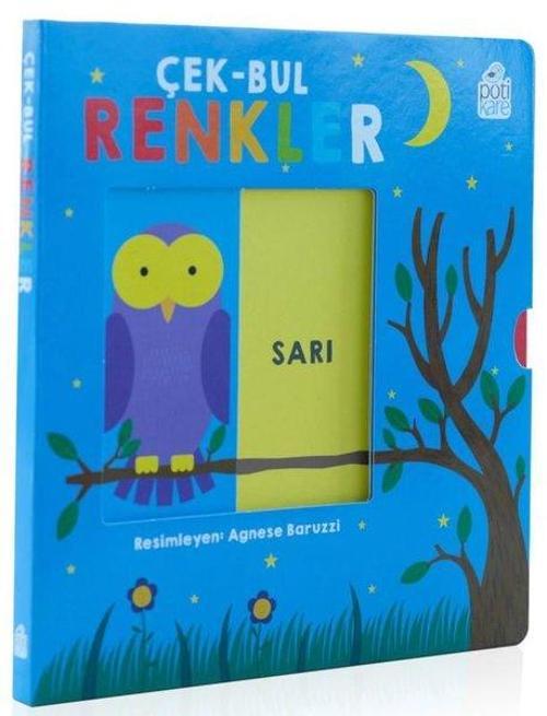Çek-Bul Renkler / Hareketli Kitaplar